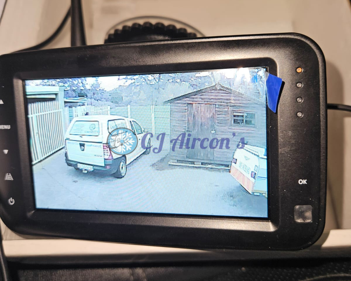 5” Dual Wireless Camera System with Fixed Mount - Cj Aircons - Gauteng